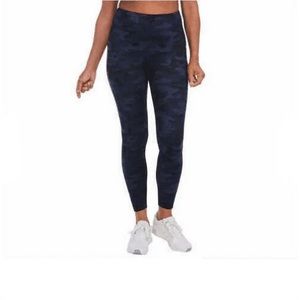 Danskin Ladies' Brushed Legging, Navy Camo